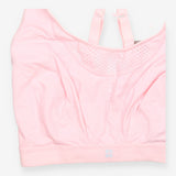 Pink Ultra High-Support Running Sports Bra