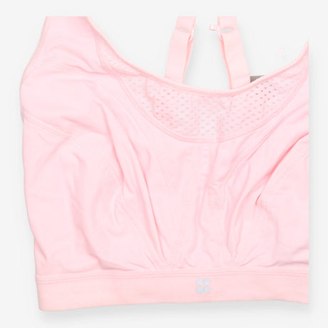 Pink Ultra High-Support Running Sports Bra