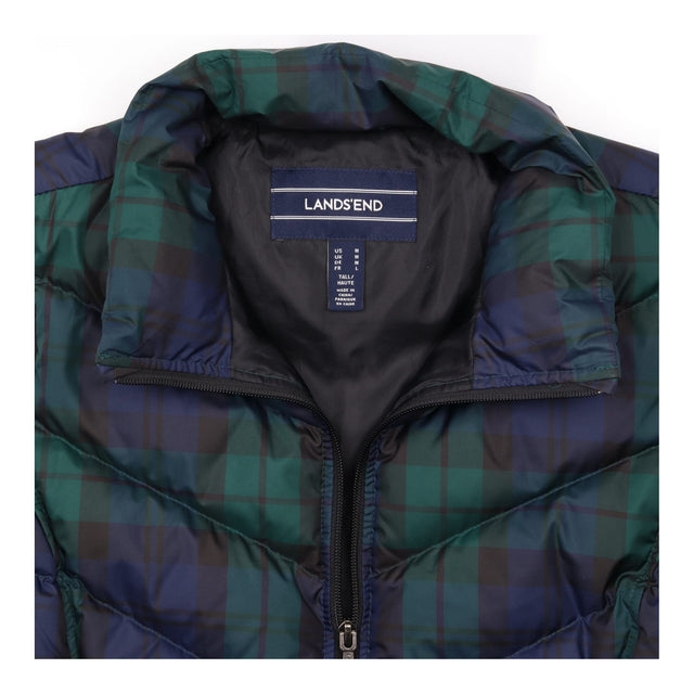 Gilet Puffer Down Filled Tartan