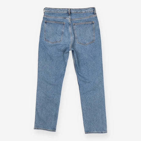 Light Blue Wash Straight Jeans