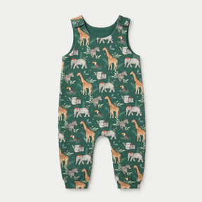 Jungle christmas rompers 