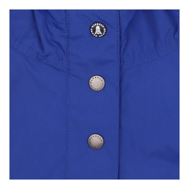 Waterproof Cape Royal Blue Hooded Vintage Poncho