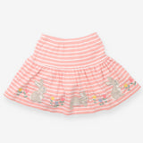 Pink Bunny Applique Skort