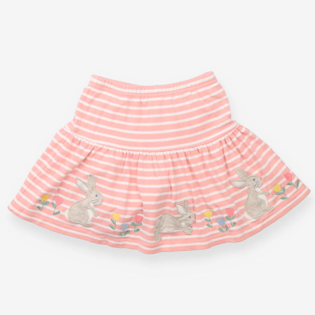 Pink Bunny Applique Skort