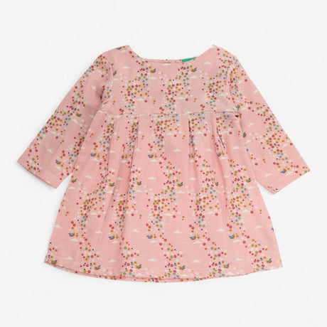 Above the clouds smock dress
