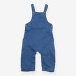 Blue denim dungarees with pockets