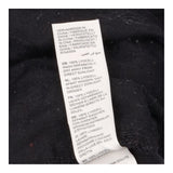 Trousers Drawstring Waist Casual Black