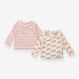 Rainbows and Stripes Long Sleeves 2 Pack