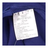 Dress Navy Sheer Black Yoke Layered M