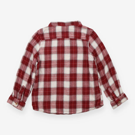 Shirt Grandad Red Check