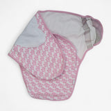 Swaddle Pink Elephants Velcro