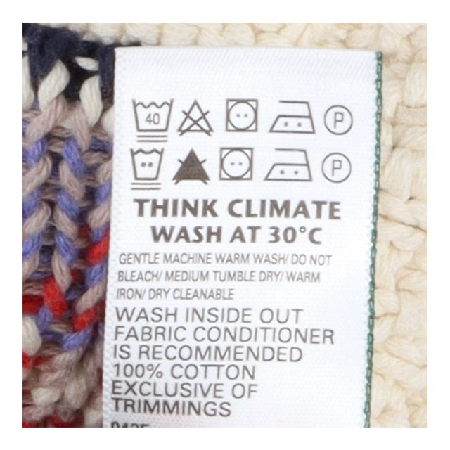 Binky thick knit wonderful things cream cardigan