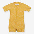 Yellow spotty sunsuit
