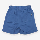 Blue basic jersey shorts
