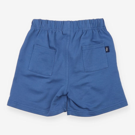 Blue basic jersey shorts