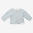 Reversible jacket blue stripe