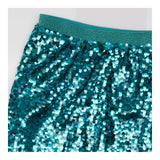 Emerald Green Sequin Midi Skirt
