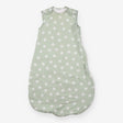 Sleeping bag 2.5 Tog Green with White Smiley Stars