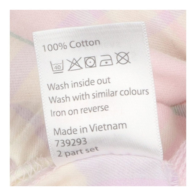 Pastel tartan hedgehog pyjamas