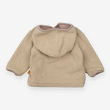 Sweater teddy fleece hood