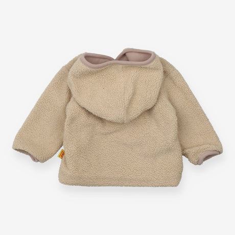 Sweater teddy fleece hood