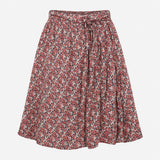 Pink Navy Cream Ditsy Floral 100% Viscose Lined El