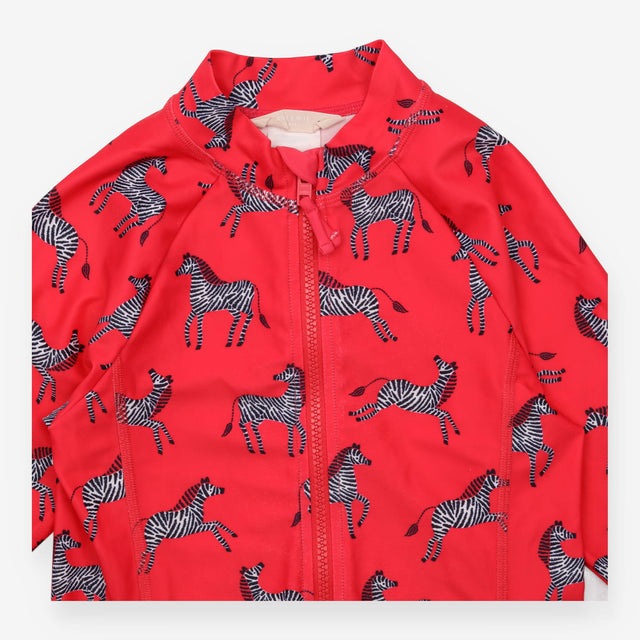 Hot Pink Zebra Swimsuit