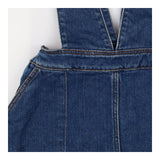 Blue Denim Pinafore Dress - Hundred Pieces