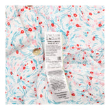 Shirt Ivory Mix Floral Printed Roll Sleeve Button 