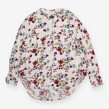 Womens Floral Print Casual Shirt Blouse