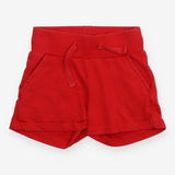 Shorts red jersey
