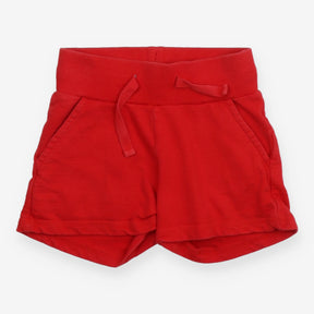 Shorts red jersey