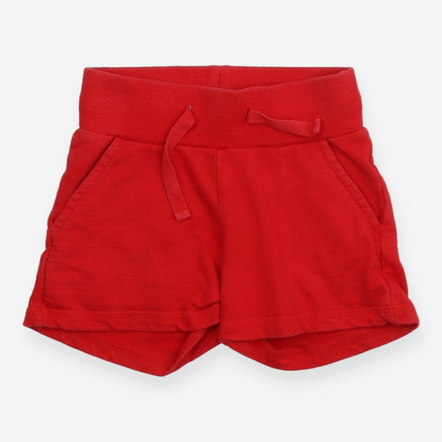 Shorts red jersey