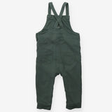 Dungarees Green Jersey Front Pocket