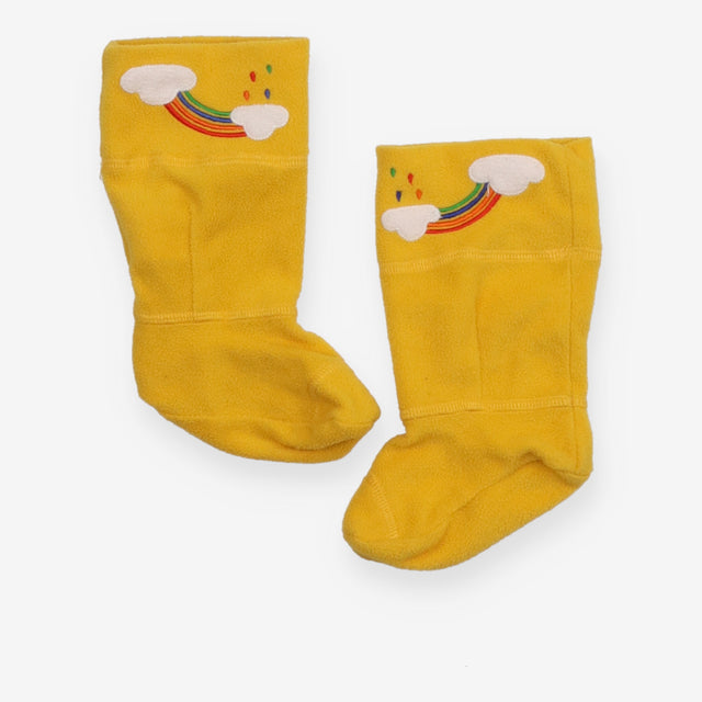 Welly warmers yellow rainbow