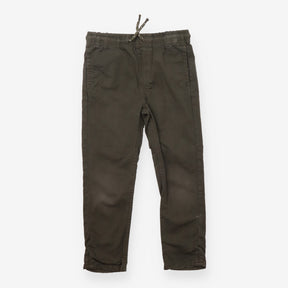 Green Trousers with Drawstring 