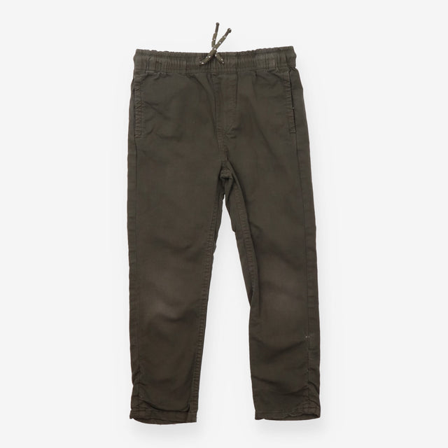Green Trousers with Drawstring 