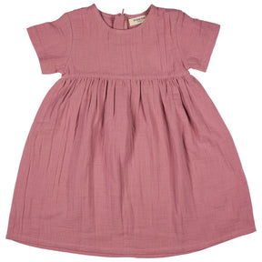 Pretty Muslin Dress - Pink 