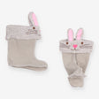 Welly liners grey rabbits