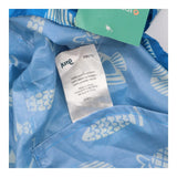 Raincoat packaway blue fish