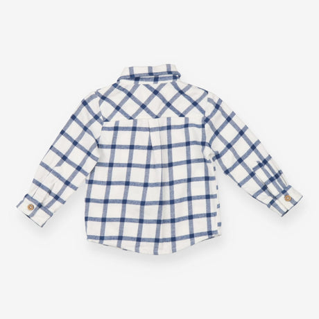 Check shirt cream