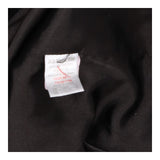 Black double breasted maternity coat