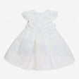 Dress white silk special occasion