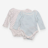 Bodysuits Long Sleeve Stars and Stripes 2-Pack