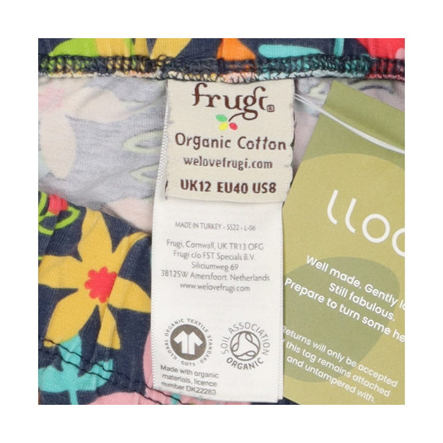 Frugi Leona Organic Leggings Dahlia Fields Print