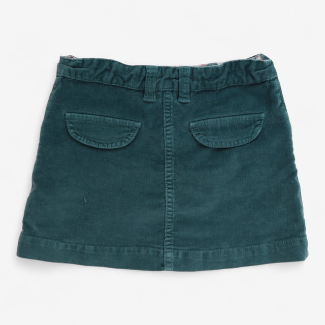 Skirt Cord Teal with Adjustable waist