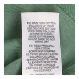 Tee Long Sleeve Green with Foxes Elbow Patches