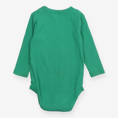 Bodysuit Ribbed Green