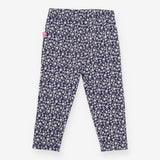 Leggings Navy Ditsy
