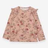 T-Shirt Long Sleeve Pink Roses